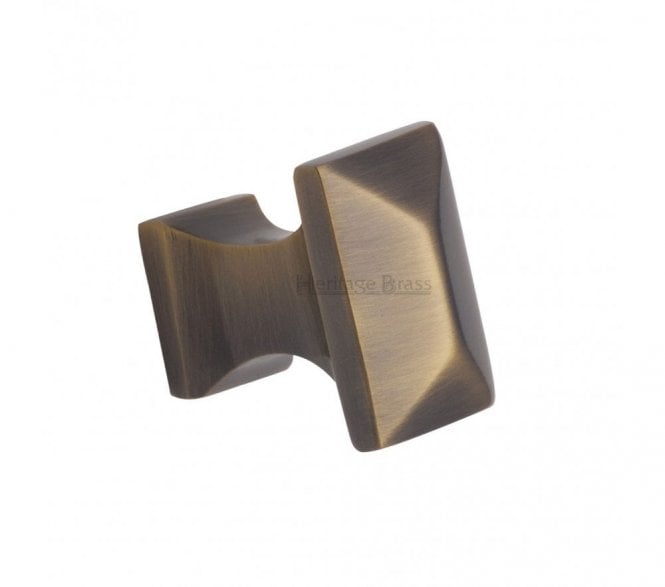 Heritage Brass C2232 Anvil Shaped Cabinet Knob - Antique Brass