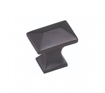 Heritage Brass C2232 Anvil Shaped Cabinet Knob - Matt Black