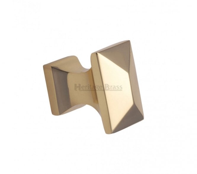Heritage Brass C2232 Anvil Shaped Cabinet Knob - Polished Brass