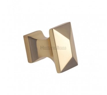 Heritage Brass C2232 Anvil Shaped Cabinet Knob - Polished Brass