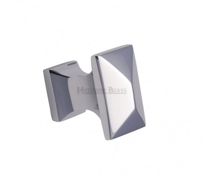 Heritage Brass C2232 Anvil Shaped Cabinet Knob - Polished Chrome