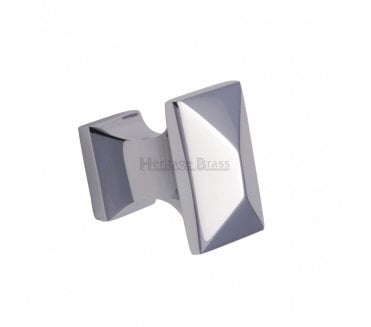 Heritage Brass C2232 Anvil Shaped Cabinet Knob - Polished Chrome