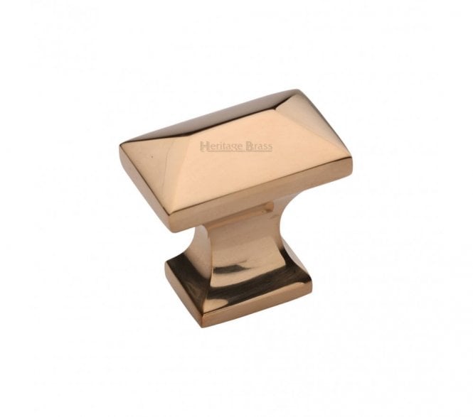 Heritage Brass C2232 Anvil Shaped Cabinet Knob - Unlacquered Brass
