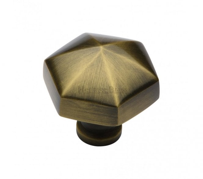 Heritage Brass C2238 Carousel Cabinet Knob 32mm -  Antique Brass