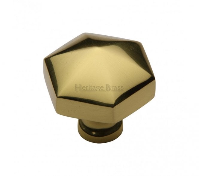 Heritage Brass C2238 Carousel Cabinet Knob 32mm -  Polished Brass
