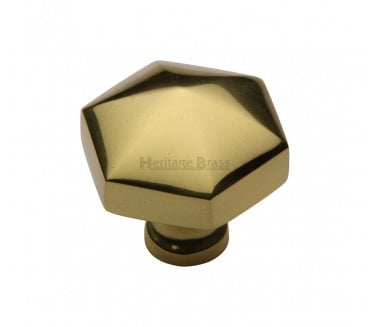 Heritage Brass C2238 Carousel Cabinet Knob 32mm -  Polished Brass