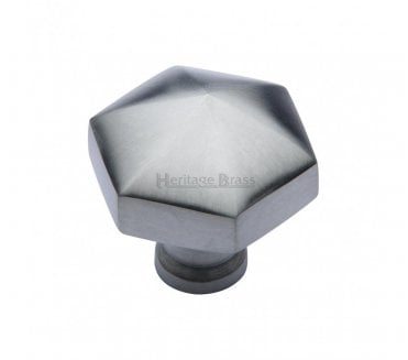 Heritage Brass C2238 Carousel Cabinet Knob 32mm - Satin Chrome