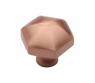 Heritage Brass C2238 Carousel Cabinet Knob 32mm - Satin Rose Gold