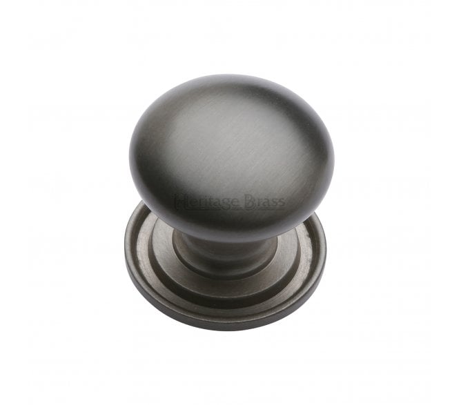 Heritage Brass C2240 Victorian Mushroom Cabinet Knobs - Matt Bronze