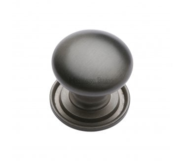 Heritage Brass C2240 Victorian Mushroom Cabinet Knobs - Matt Bronze