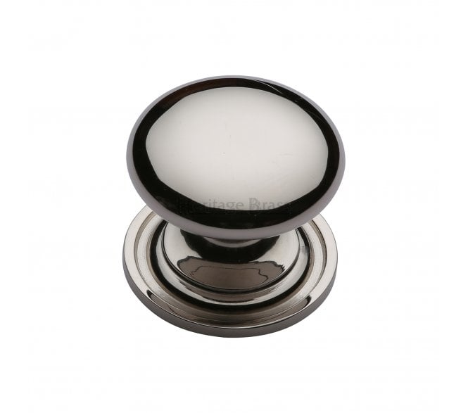 Heritage Brass C2240 Victorian Mushroom Cabinet Knobs - Polished Nickel