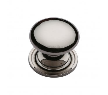 Heritage Brass C2240 Victorian Mushroom Cabinet Knobs - Polished Nickel