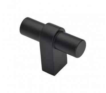 Heritage Brass C2482 Industrial T-Bar Cabinet Knob - Matt Black