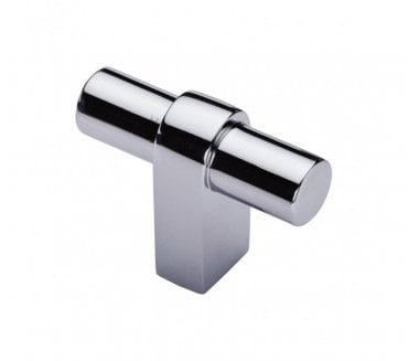 Heritage Brass C2482 Industrial T-Bar Cabinet Knob - Polished Chrome