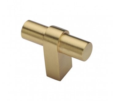 Heritage Brass C2482 Industrial T-Bar Cabinet Knob - Satin Brass