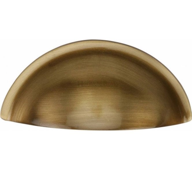 Heritage Brass C2760 Drawer Cup Pull - Antique Brass