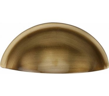 Heritage Brass C2760 Drawer Cup Pull - Antique Brass