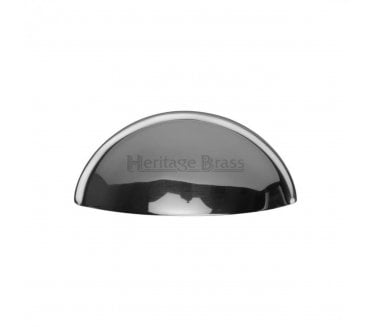 Heritage Brass C2760 Drawer Cup Pull - Polished Chrome