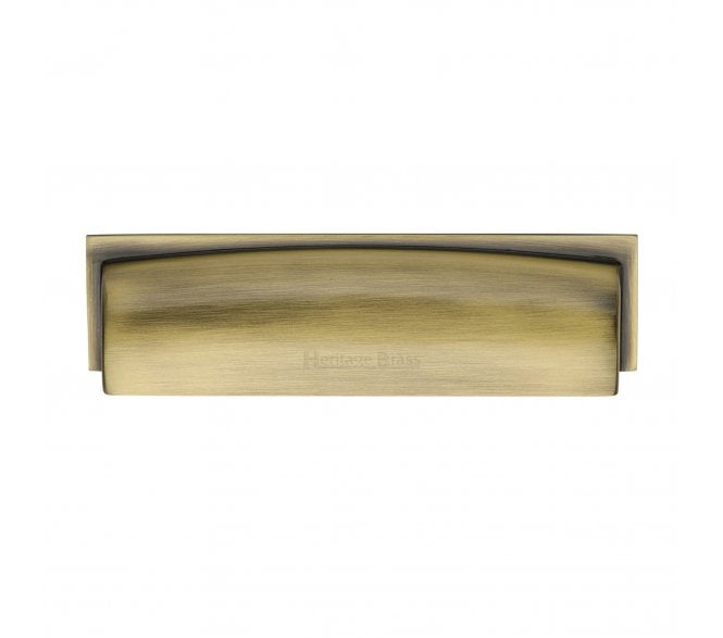 Heritage Brass C2765 Shropshire Drawer Cup Pull - Antique Brass
