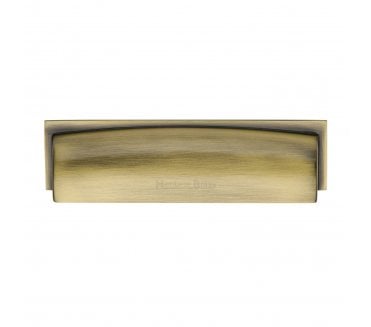 Heritage Brass C2765 Shropshire Drawer Cup Pull - Antique Brass