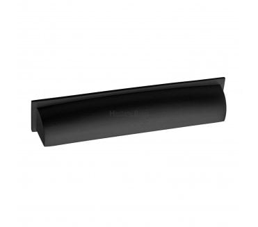 Heritage Brass C2765 Shropshire Drawer Cup Pull - Matt Black