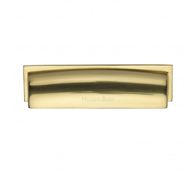 Heritage Brass C2765 Shropshire Drawer Cup Pull - Polished Brass