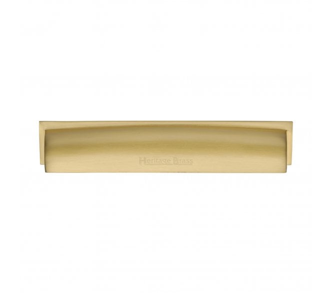 Heritage Brass C2765 Shropshire Drawer Cup Pull - Satin Brass