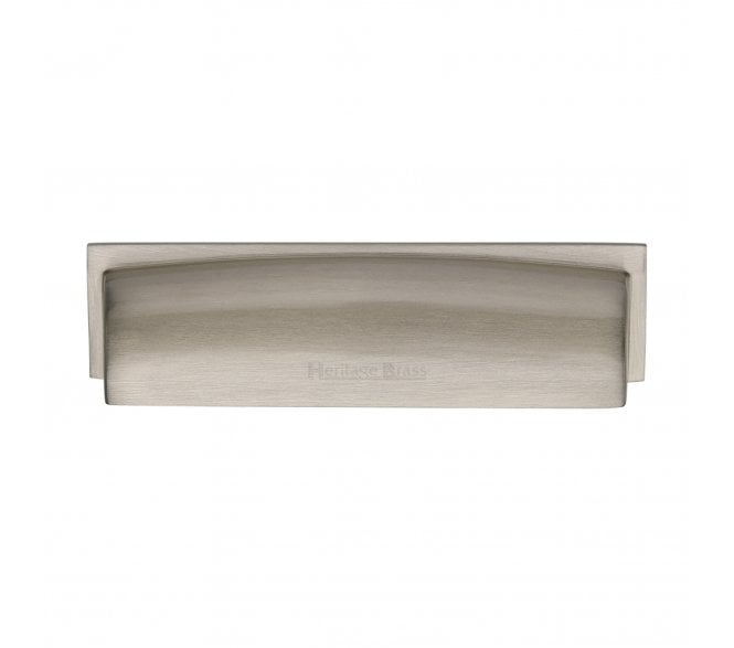 Heritage Brass C2765 Shropshire Drawer Cup Pull - Satin Nickel