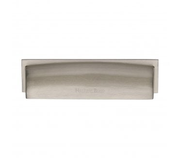Heritage Brass C2765 Shropshire Drawer Cup Pull - Satin Nickel