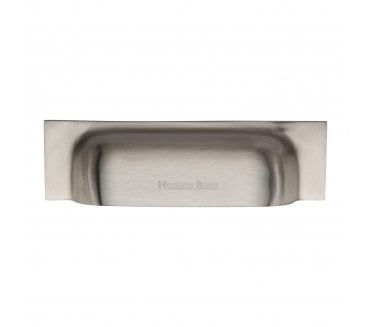 Heritage Brass C2766-152 Square Drawer Cup Pull - Satin Nickel