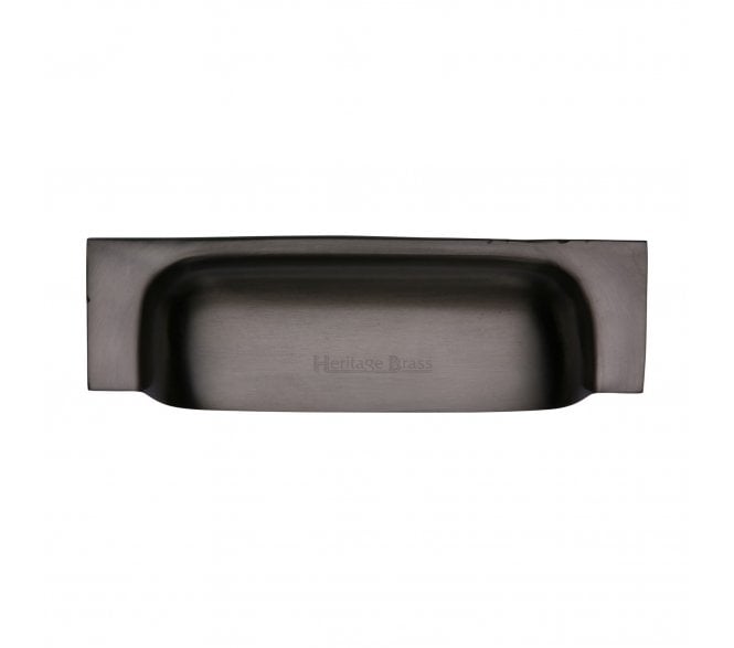Heritage Brass C2766 Square Drawer Cup Pull - Matt Bronze