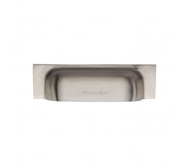 Heritage Brass C2766 Square Drawer Cup Pull - Satin Nickel