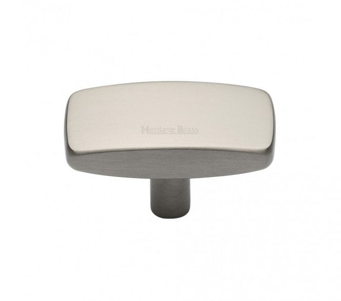 Heritage Brass C3384 Rectangular Cabinet Knobs - Satin Nickel