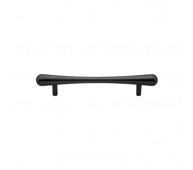 Heritage Brass C3570 T-Bar Raindrop Cabinet Pull Handles - Matt Black