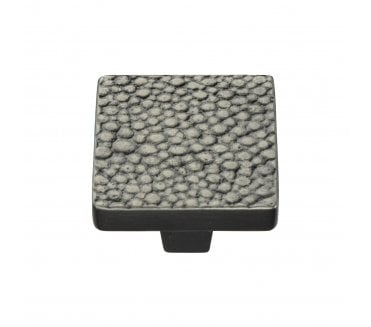 Heritage Brass C3653 Fossil Stingray Square Cabinet Knobs - Aged Nickel