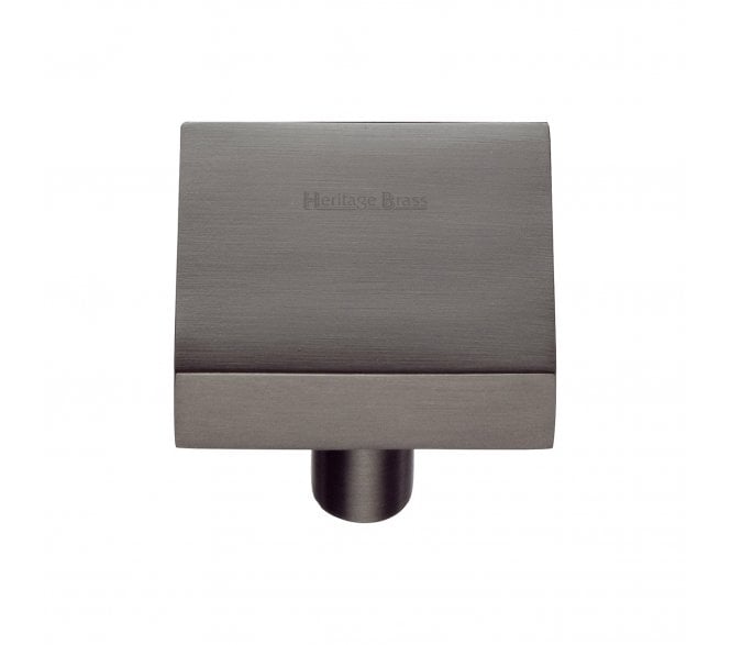 Heritage Brass C3685 Square Cabinet Knobs - Matt Bronze