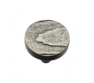 Heritage Brass C3697 Fossil Pine Cabinet Knobs - Aged Nickel