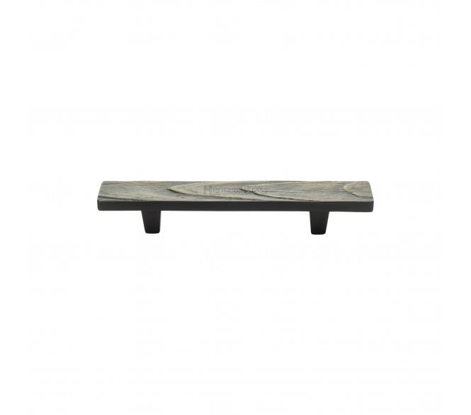 Heritage Brass C3754 Fossil Pine Cabinet Pull Handles - Aged Brass