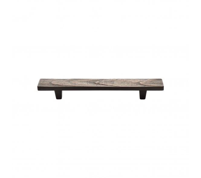 Heritage Brass C3754 Fossil Pine Cabinet Pull Handles - Aged Copper