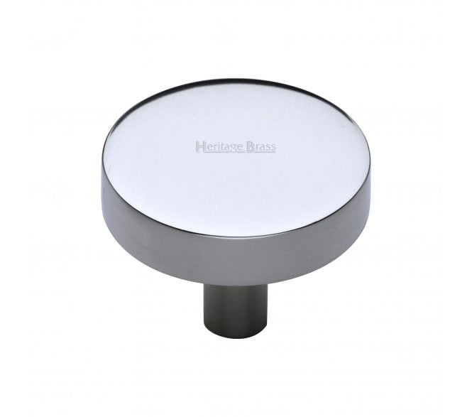Heritage Brass C3880 Disc Cabinet Knobs - Polished Chrome