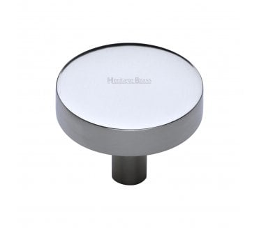 Heritage Brass C3880 Disc Cabinet Knobs - Polished Chrome