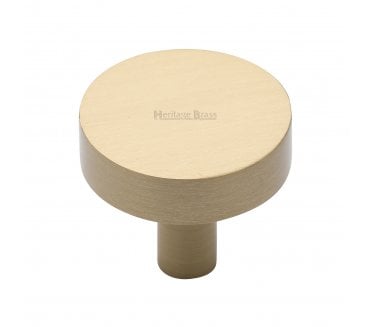 Heritage Brass C3880 Disc Cabinet Knobs - Satin Brass