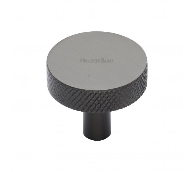 Heritage Brass C3884 Knurled Disc Cabinet Knobs - Matt Bronze
