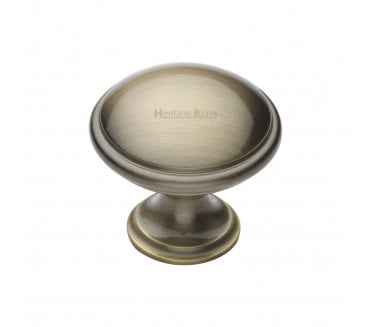 Heritage Brass C3950 Domed Cabinet Knobs - Antique Brass