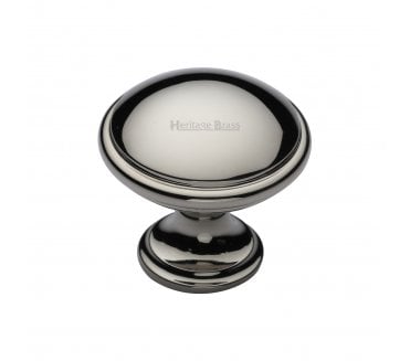 Heritage Brass C3950 Domed Cabinet Knobs - Polished Nickel