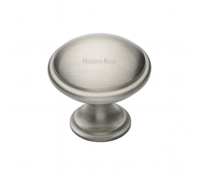 Heritage Brass C3950 Domed Cabinet Knobs - Satin Nickel
