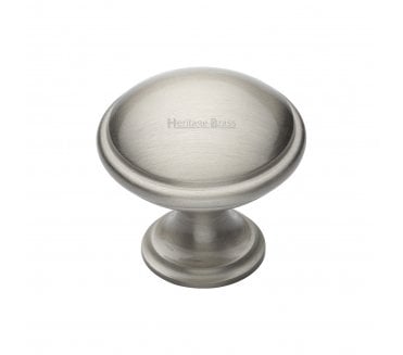 Heritage Brass C3950 Domed Cabinet Knobs - Satin Nickel