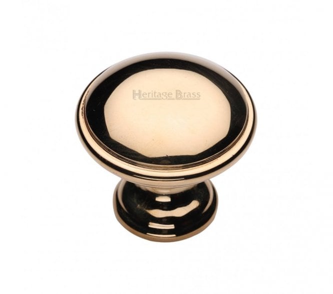 Heritage Brass C3950 Domed Cabinet Knobs - Unlacquered Brass