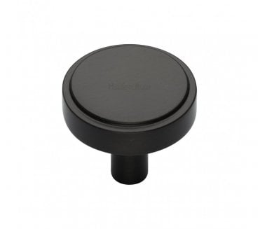 Heritage Brass C3952 Stepped Disc Cabinet Knobs - Matt Bronze