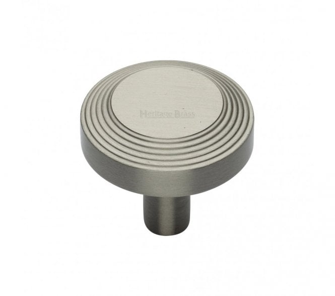 Heritage Brass C3956 Ridge Cabinet Knobs - Satin Nickel